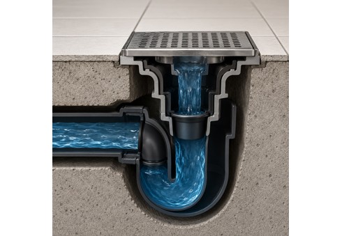 Sifone a secco e sifone ad acqua – qual è la differenza?